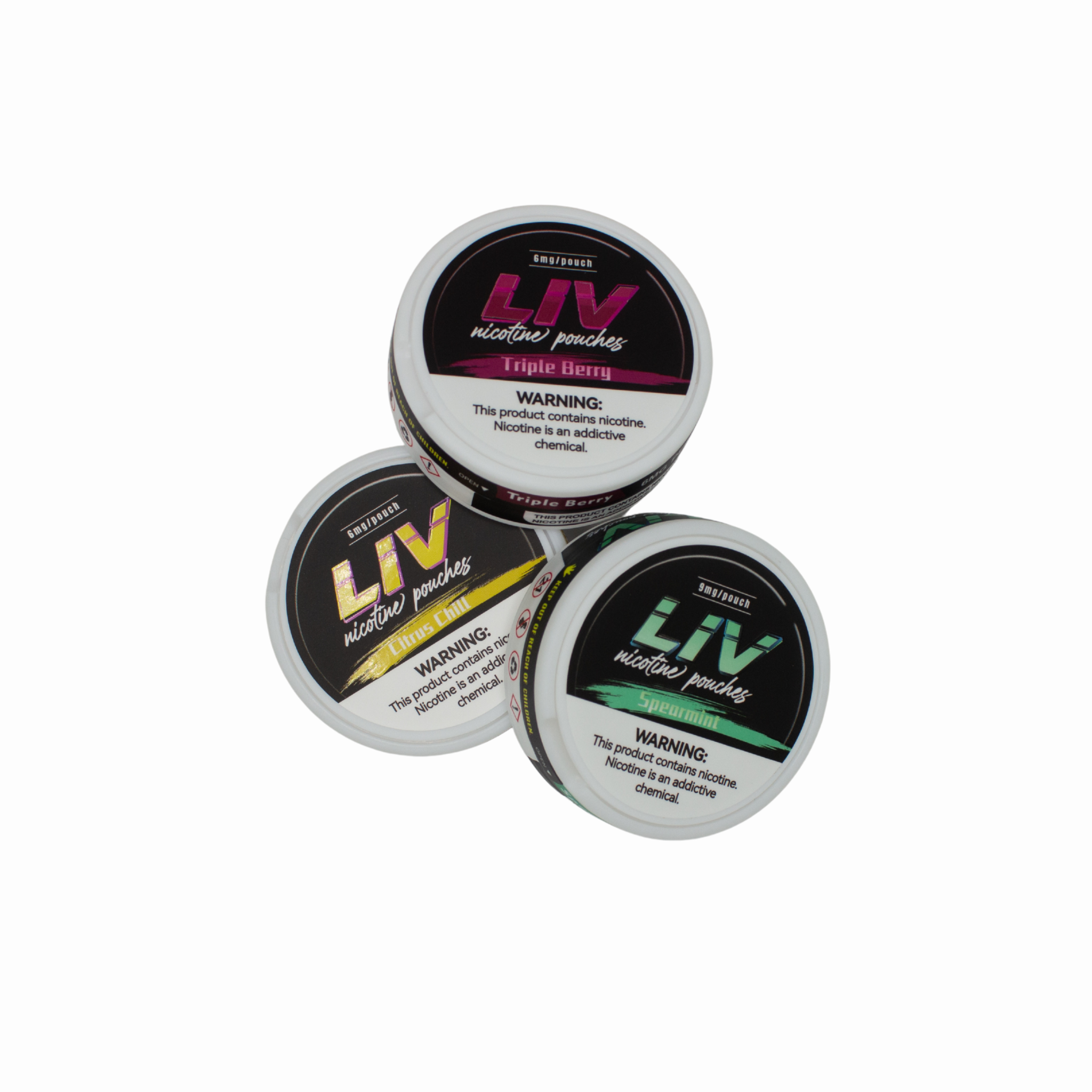 LIV Triple berry 6mg - Roll