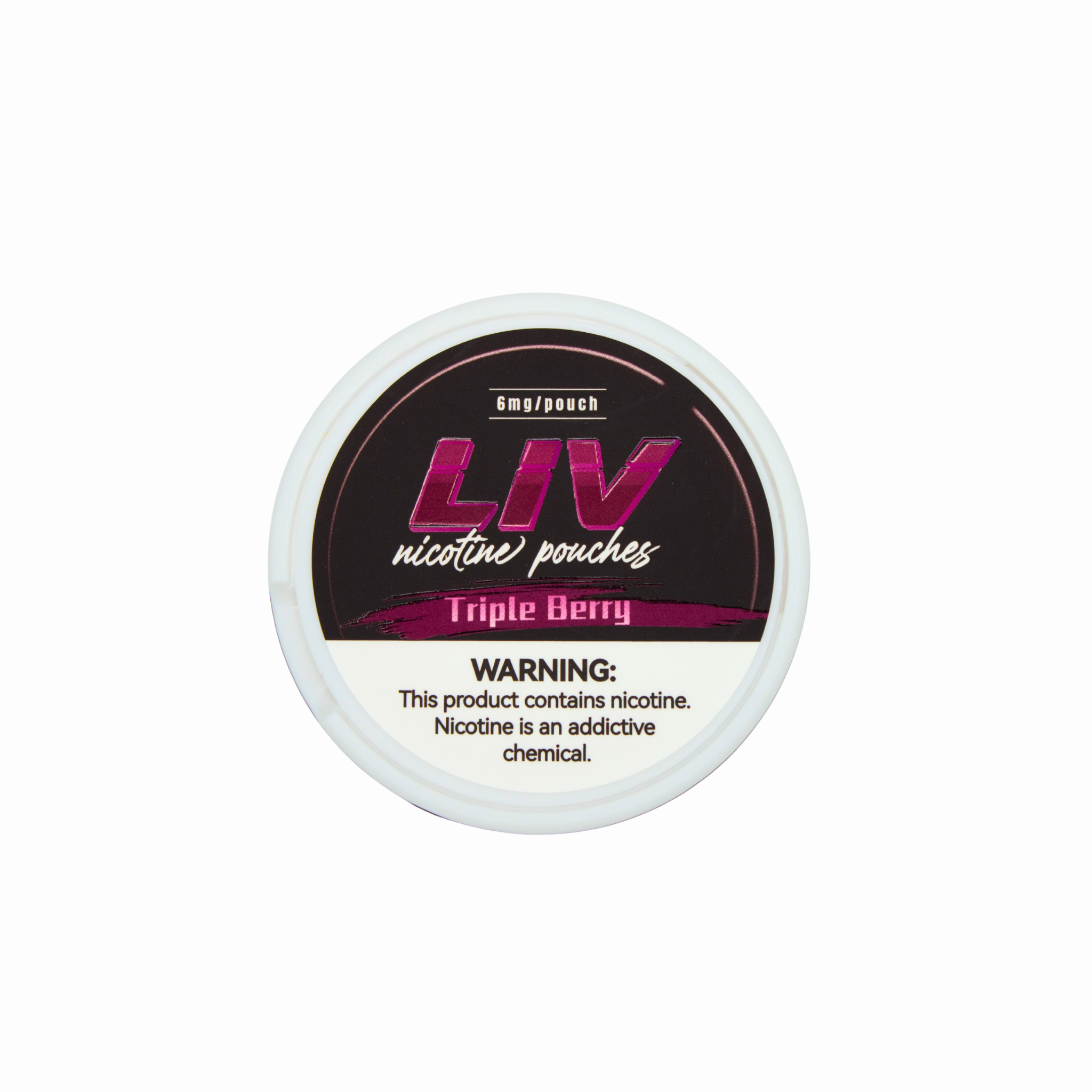LIV Triple berry 6mg - Roll